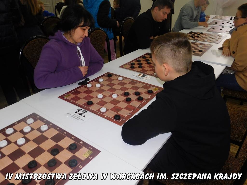 IV Mistrzostwa Zelowa w Warcabach - 2024